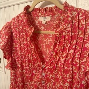 Entro Floral Tiered Large maxi Dress